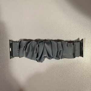 Gray Scrunchie Apple Watch Band
